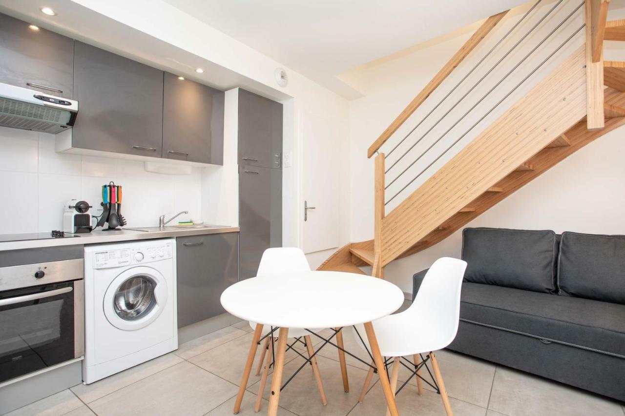 004 - Appartement Moderne Et Terrasse - Jeanne D'Arc, Toulouse Dış mekan fotoğraf